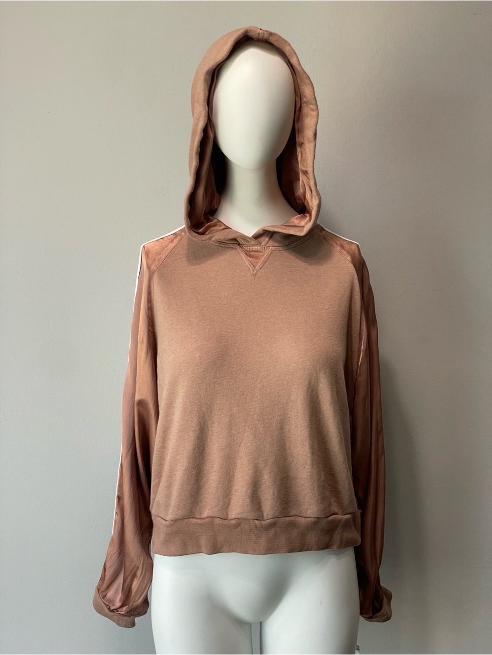 Hard Tail Hooded Pullover Sweatshirt - Dusty Rose
